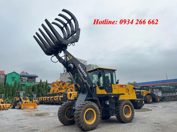 MÁY XÚC LẬT KẸP GỖ HIỆU SHANTUI MODEL L36-B3